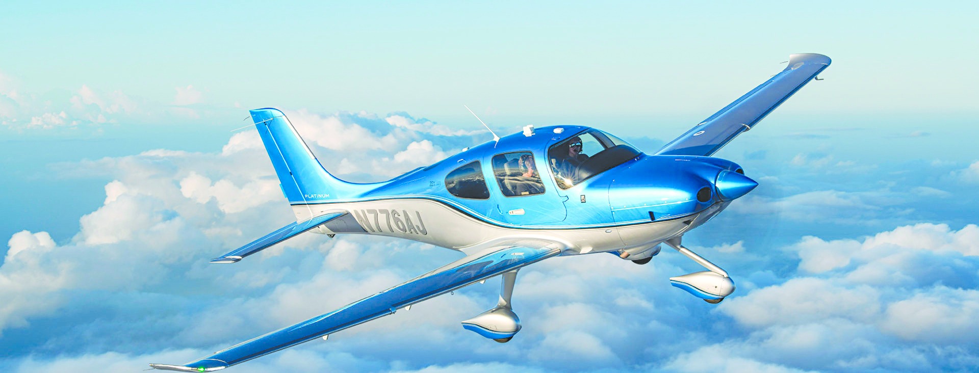 Cirrus SR22 high-performance single-engine aircraft with CAPS parachute system