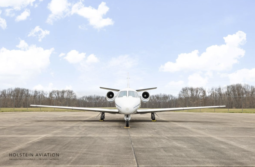 Cessna Citation XLS Front View
