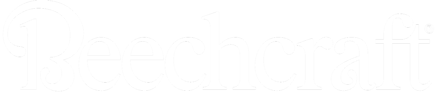 beechcraft logo white