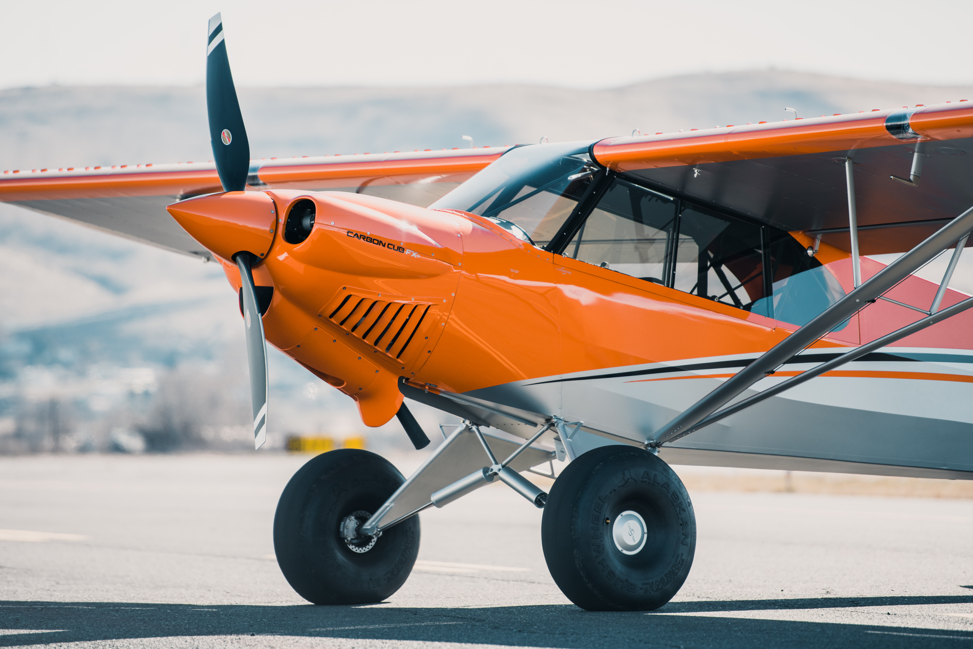 Carbon Cub FX-3 at McAllister Field — CubCrafters backcountry aircraft