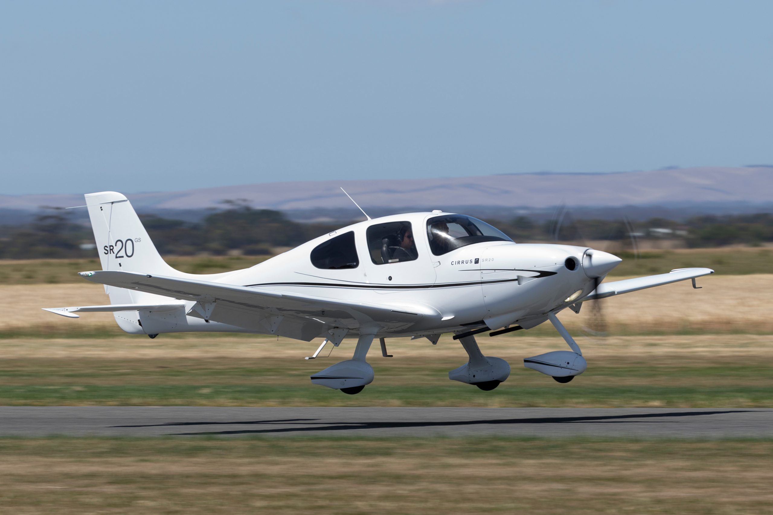 Cirrus SR20 five-seat composite single with CAPS parachute